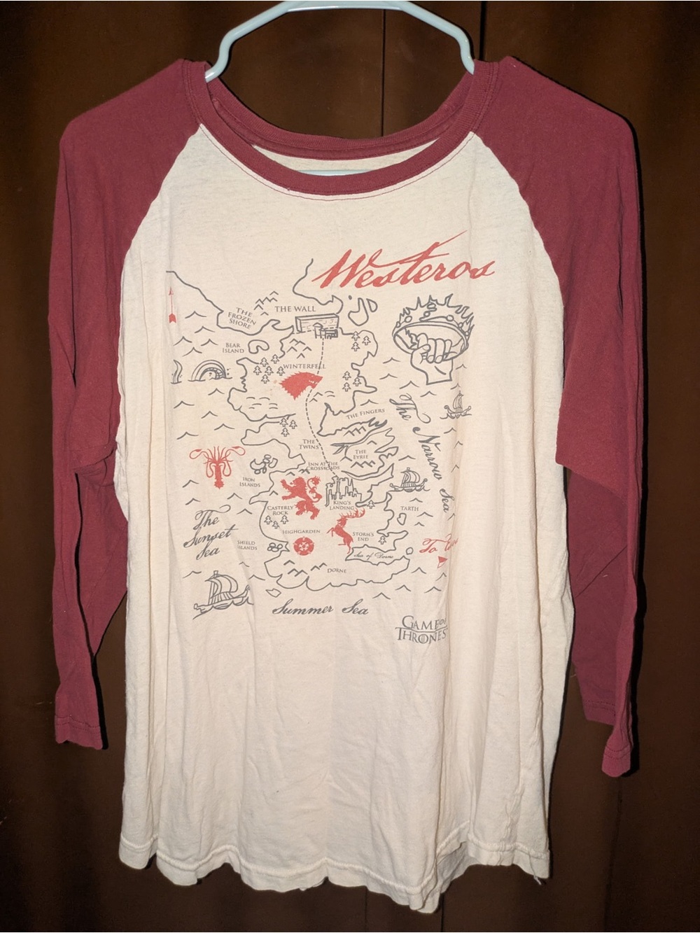 Game of Thrones Westeros Shirt